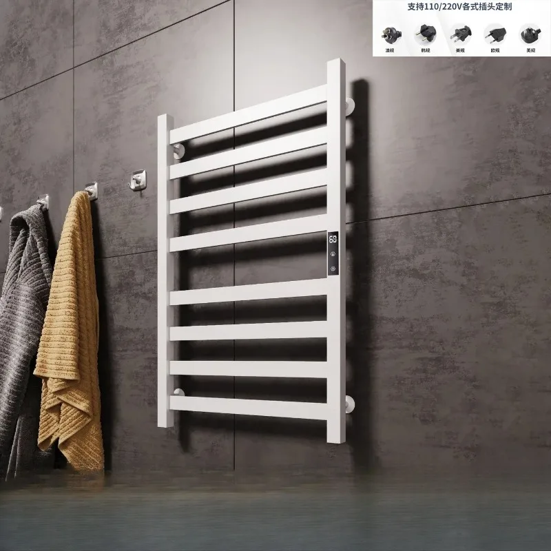 ราวแขวนผ้าไฟฟ้าอะลูมิเนียมอวกาศ, ราวแขวนผ้าอัจฉริยะสำหรับทำความร้อนและอบแห้งในห้องน้ำ, ราวแขวนผ้าสำหรับจัดเก็บในครัวเรือน 1