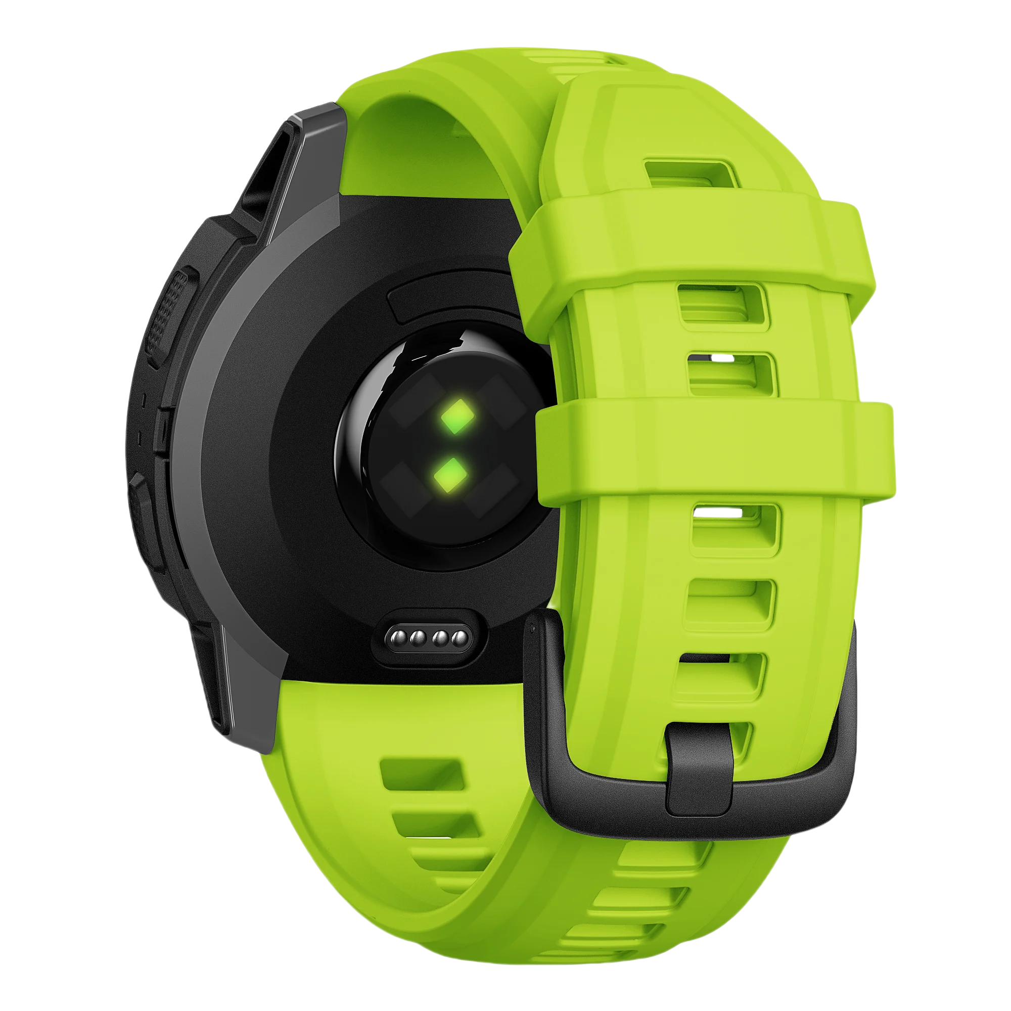 Fashionable Soft Silicone Watch Strap - Stylish Interchangeable Rubber Bracelet