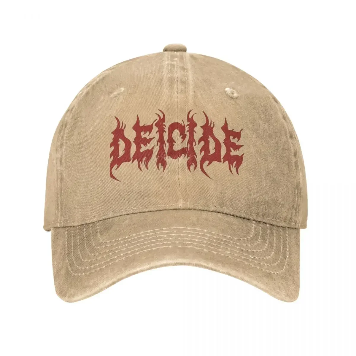 

Бейсболка Obituary Deicide Music Band Мужская, потертая металлическая потертая Кепка, уличная тренировочная регулируемая, с эффектом потертости