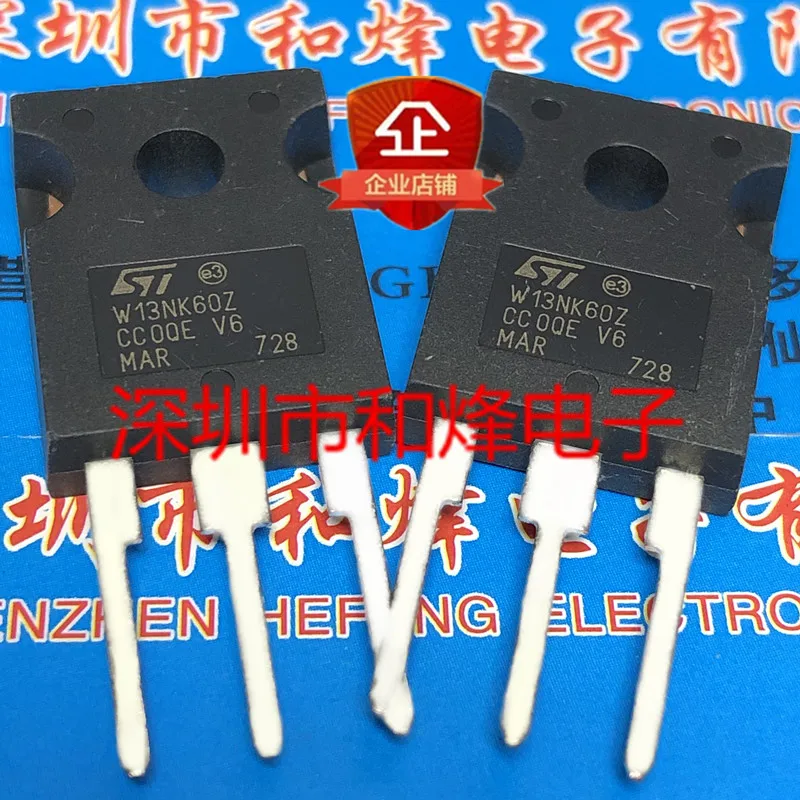 

5PCS-10PCS W13NK60Z STW13NK60Z TO-247 600V 13A NEW AND ORIGINAL ON STOCK