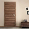Factory Custom Walnut Interior Doors Prefinished Walnut Veneer Wood Doors With Frames Modern Interior Prehung Door 3