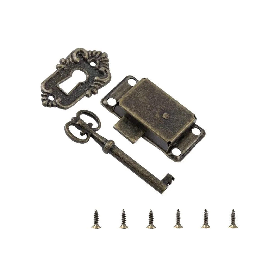 Antique Drawer Locks for Wooden Furniture