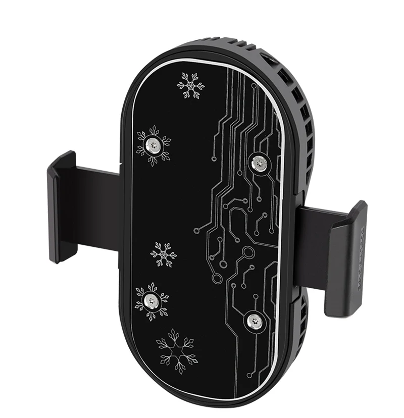 BFOLLOW 10W 2 in 1 Mobile Phone Cooler Wire Charging Cooling Fan with Clip Radiator Mount for Game Live Stream iPhone Samsung