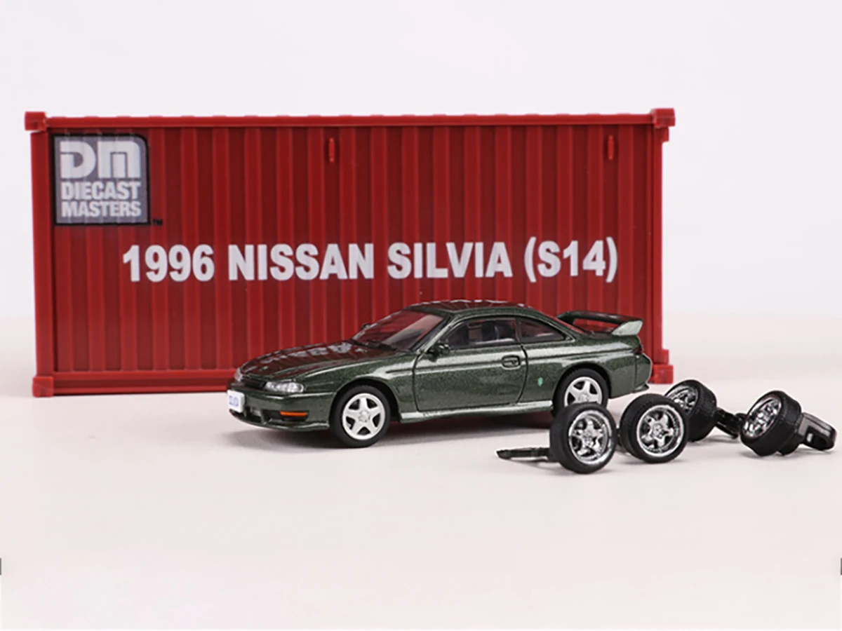 Die-cast 1:64 Scale Nissan Silvia S14 Sports Car Classic