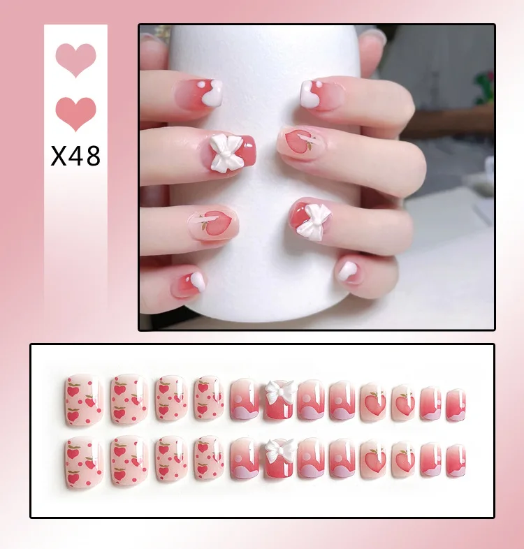 X48 Press On Nails