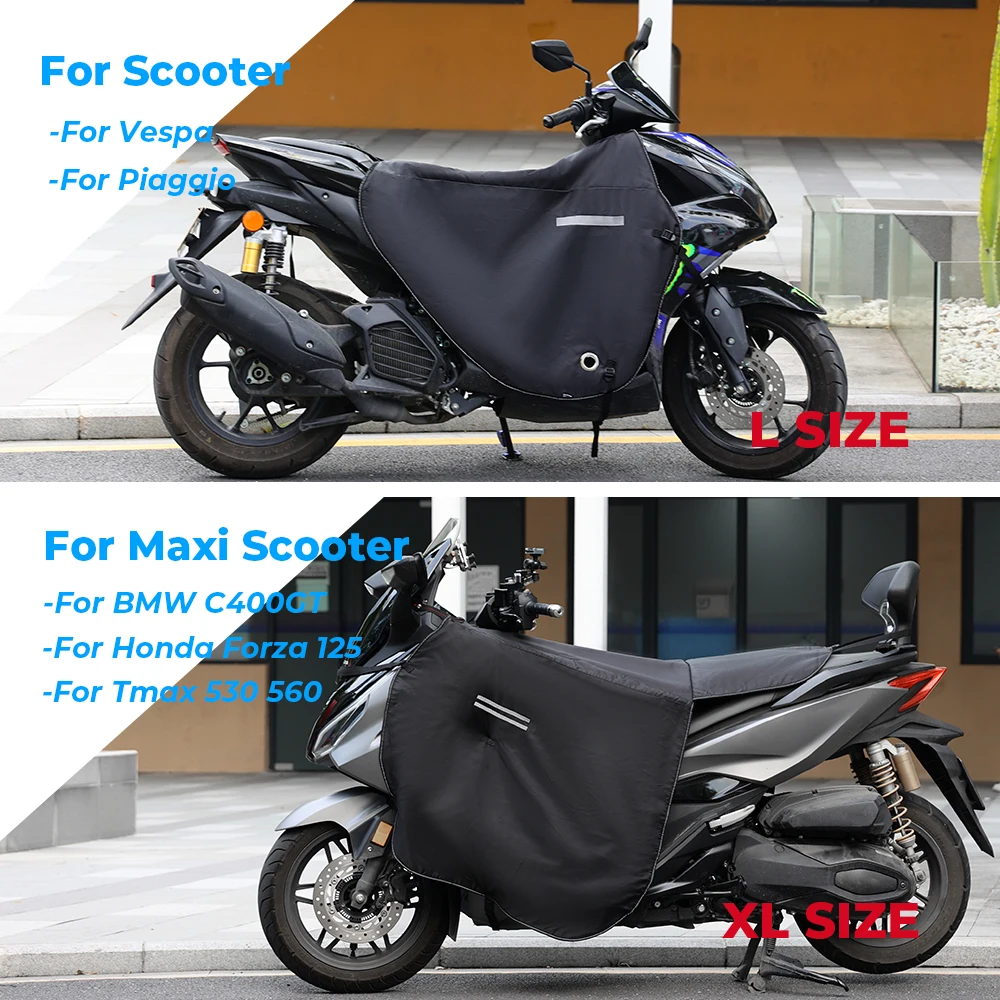 KEMiMOTO Beinabdeckung für Motorrad, Decke, Kniewärmer, Regenschutz, winddicht, wasserabweisend, Winterdecke für BMW, für Yamaha – Detail 13