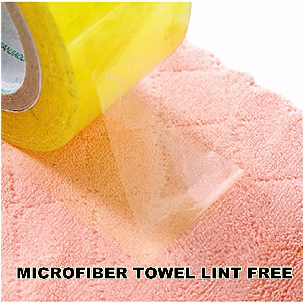 Double-layer Kitchen Cleaning Cloth Microfiber Towels Soft Absorbent Non-stick Oil Towel Rags Household Dish Cloths Clean Tools