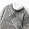 Retro Twisted Wool Knitted Bottoming Shirt Men's High Lapel 100 Pure Cashmere Sweater Autumn And Winter New Thickened Slim 4