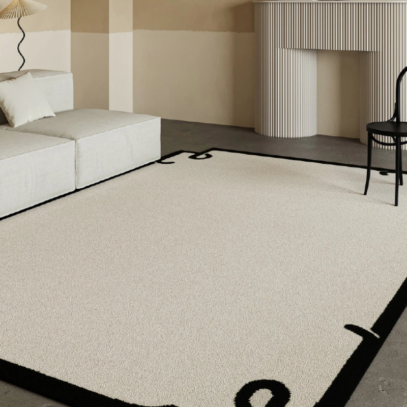 Nordic Luxury Carpet Livingroom Home Decorative Carpet Bedroom Sofa Coffee Table Rug Office