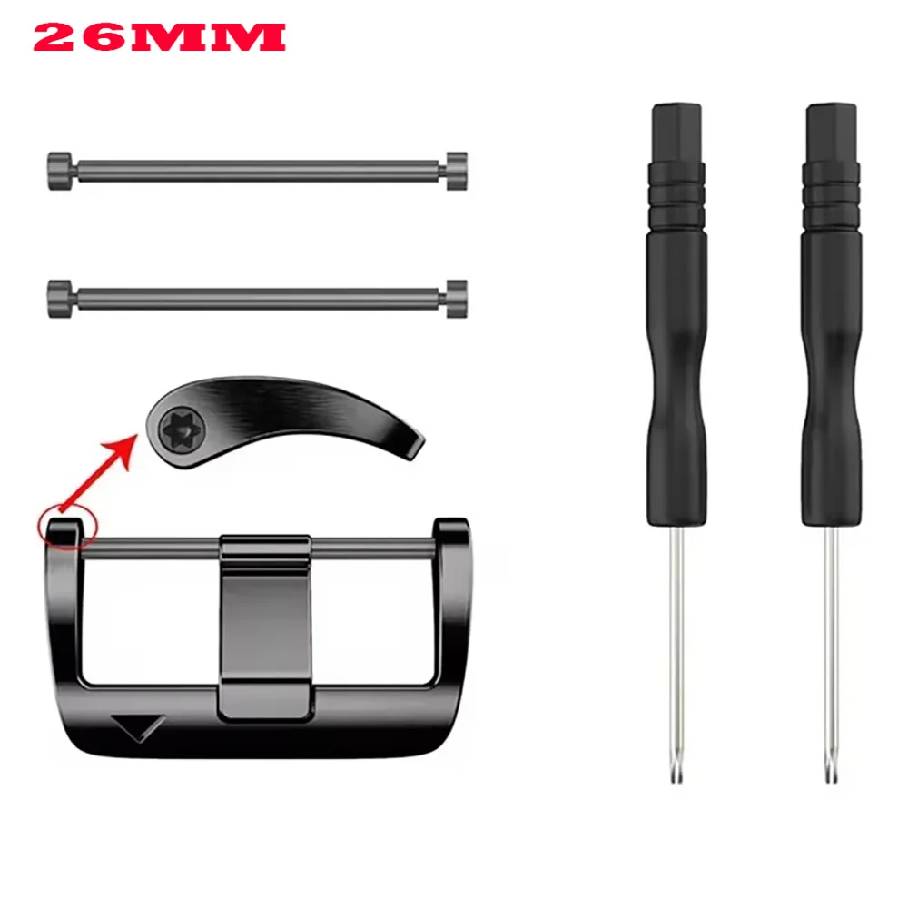 China Wholesale Online Shopping Silicone 26 mm Watch Strap Replacement 11812P-BB-01BBL_K0015962 main image 0