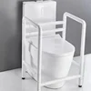 Luminous Elderly Toilet Rail Frame  No Punching Required NonSlip Safety Bathroom Armrest Easy to Install Secure Bathroom Support 1