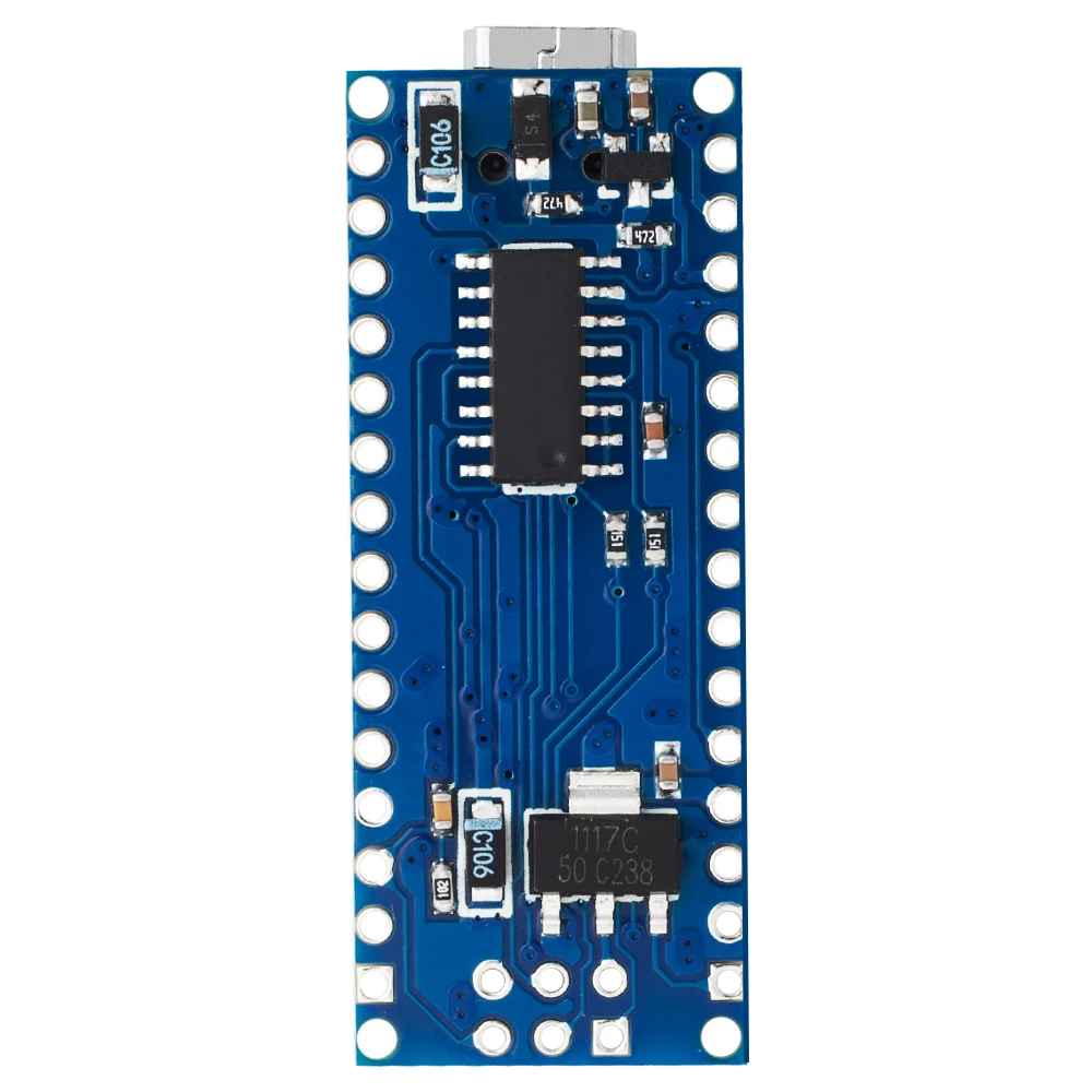 Typ-c Micro Mini USB Nano 3.0 mit Bootloader kompatiblen Controller für Arduino CH340 USB-Treiber 16 MHz Original IC ATMEGA328P – Detail 35