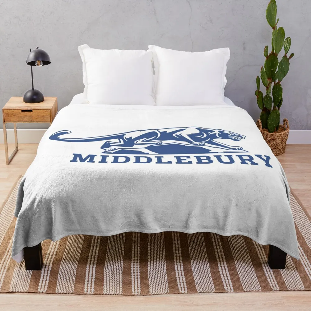 

Middlebury College panther Throw Blanket Sofa Summer Blankets