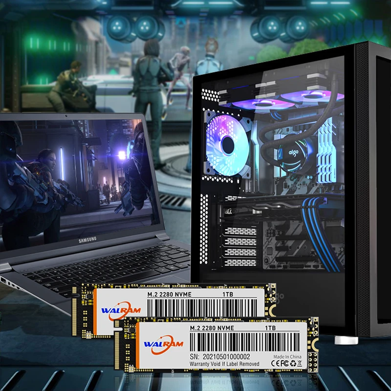 WALRAM SSD 1TB NVMe 新品 Walram ssd ps5 M2 NVMe SSD 2tb 1 tb 512gb PCIE4 M.2 2280