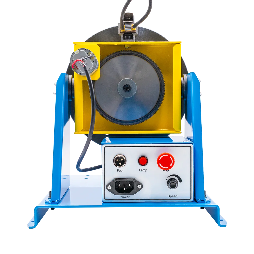 HD-10 10KG Welding Positioner Turntable Mini Rotating Table 110/220V Weld Displacement Small Rotary Work Tables With Chuck 65mm 6