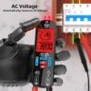 A1X USB Charge Digital Smart Multimeter True RMS DC AC Voltage Tester Capacitance Ohm Hz Diode Hz Continuity NCV Live Tester 3