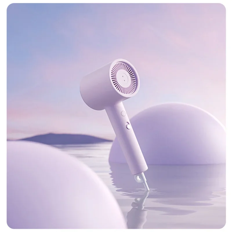 XIAOMI Mijia Hair Dryer H301 220V Portable Professionnel Care Negative Ions Mini Travel Hairdryer Smart Overheating Protection 4