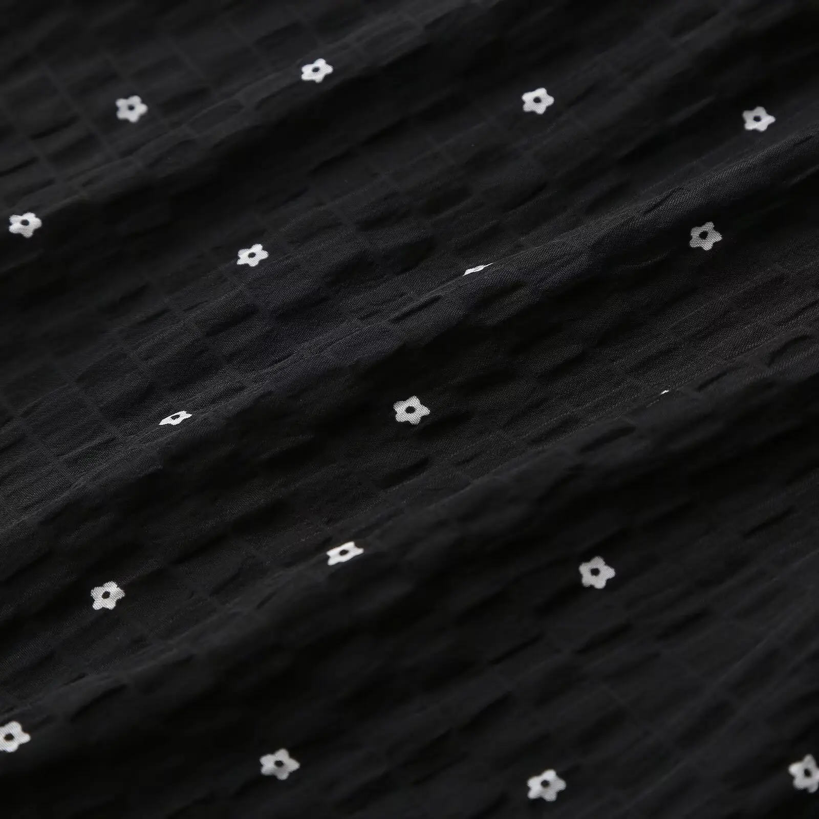 Fashion Plus Size Women's Blouse Autumn New Embroidered Small Flower Off Shoulder Tops 695