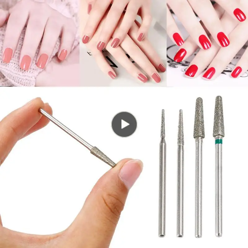 

Versatile Accessory Premium Quality Essential Accessory For Nail Art Enthusiasts Sharp Conical Bits Durable Carbide Material