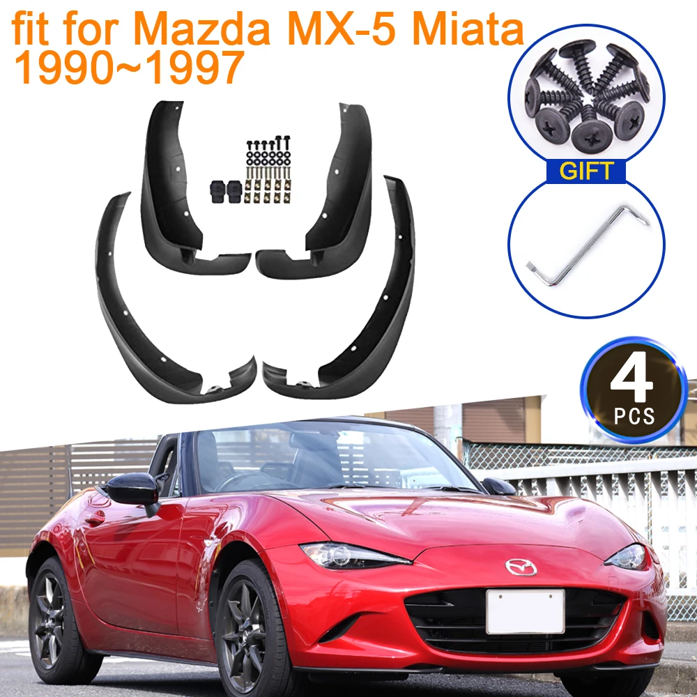 

Mudguard For Mazda MX-5 MX 5 1993 MX5 Miata NA 1990~1997 Auto Mud Flaps Splash Guards Fender Front Rear Wheel Car Accessories