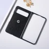 New Google Pixel Fold PU Flip Case Leather Plain Ultra-Thin Back Cover Soft Full Protection Shockproof Pixel Fold Accessories 2