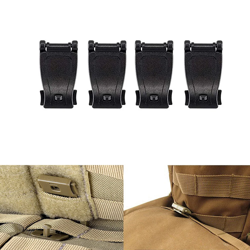 Molle Accessories Kit of 13 Outdoor Tactical Backpack Vest Waistband Locking Gear Mesh Support Elastic Buckle Hunting accessory 6