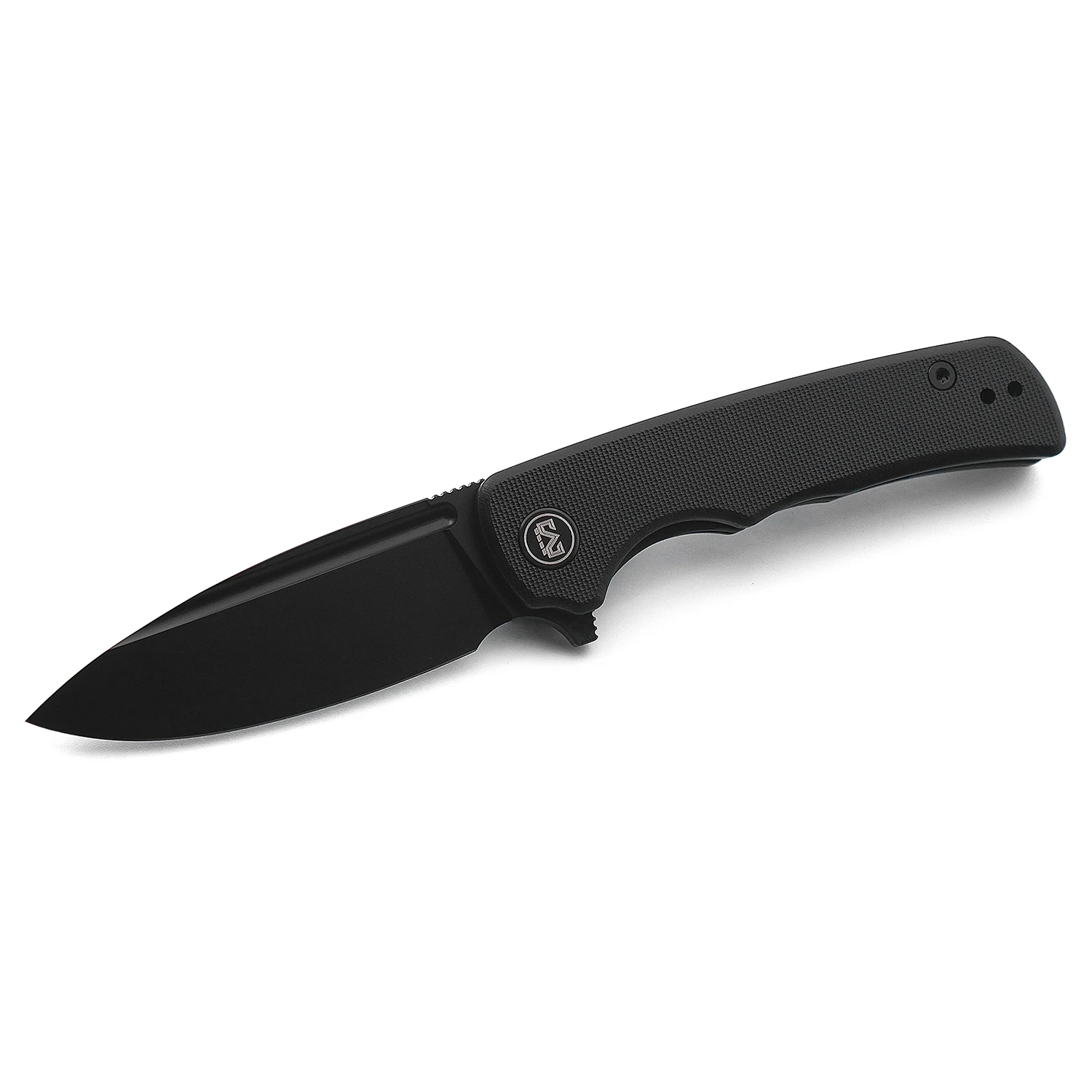 

Miguron Knives Talism Flipper Folding Knife 3.01" Black PVD D2 Blade Black G10 Handle Tactical Survival Pocket Knife