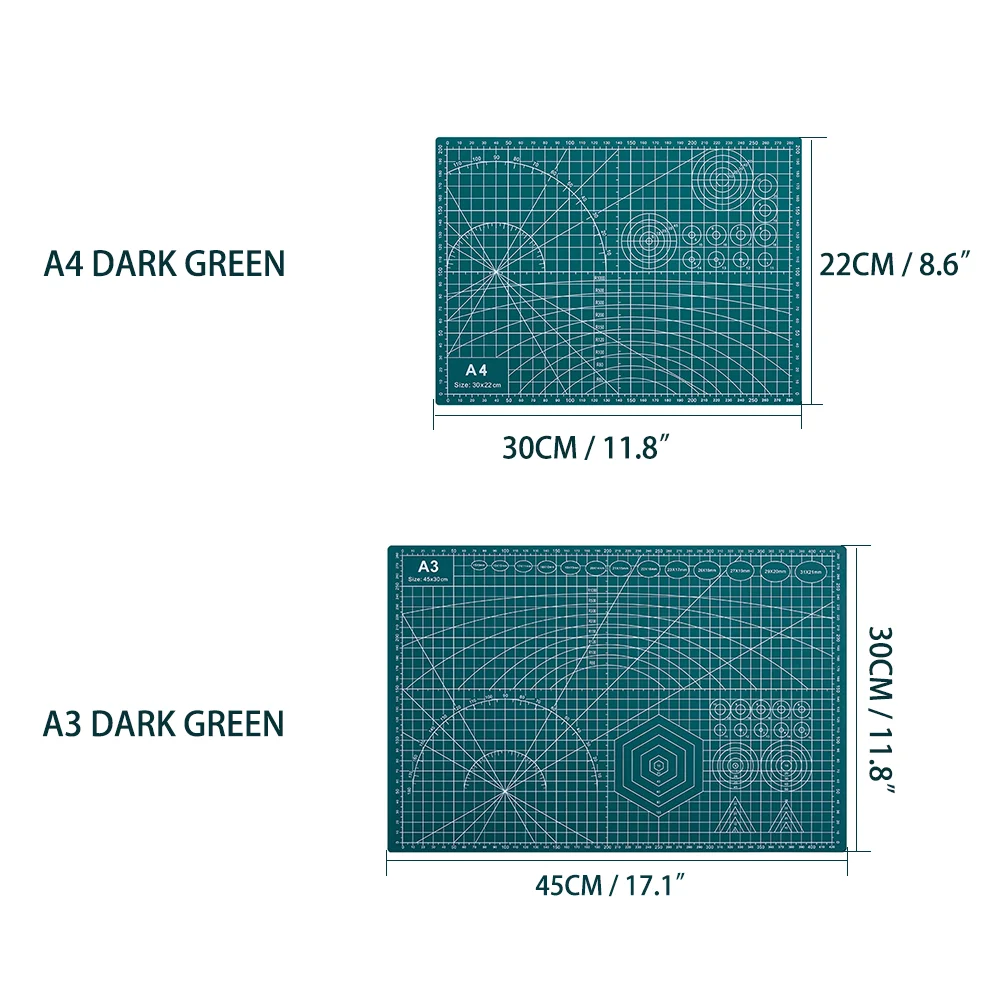 Anti-Static Cutting Mat with Graduations for DIY Projects and Workbench Organization