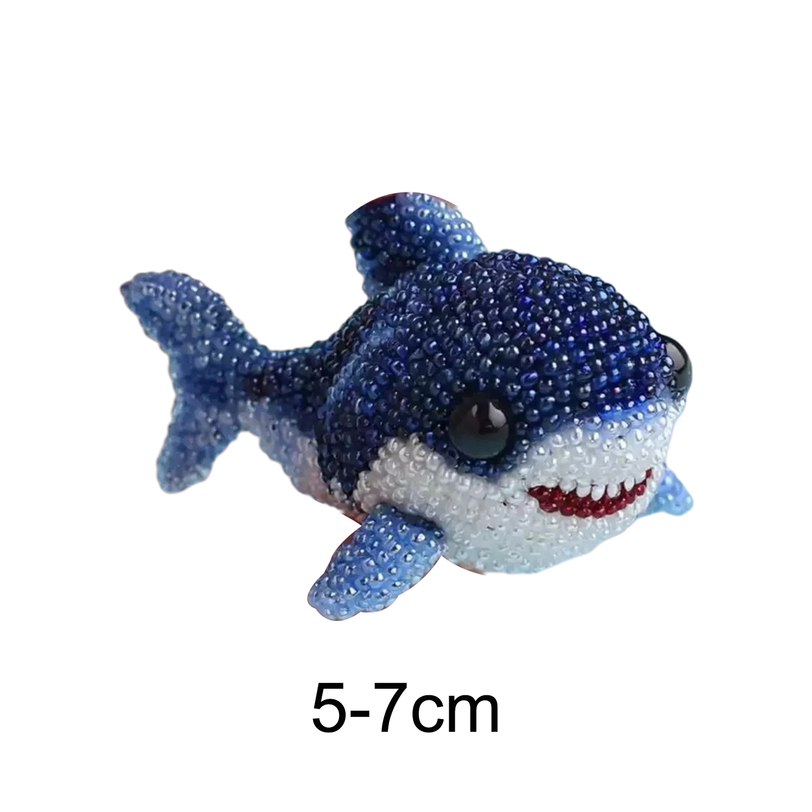 Sea Creature Beaded Embroidery Kits DIY Animals Three-Dimensional Beadwork Craft Kit (Only Material Package) for Beginners