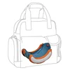 Baby Toilet Portable Travel Baby Potty Foldable Kids Potty Training Seat Easy to Clean With Storage Bag and 20 Garbage Bags 5