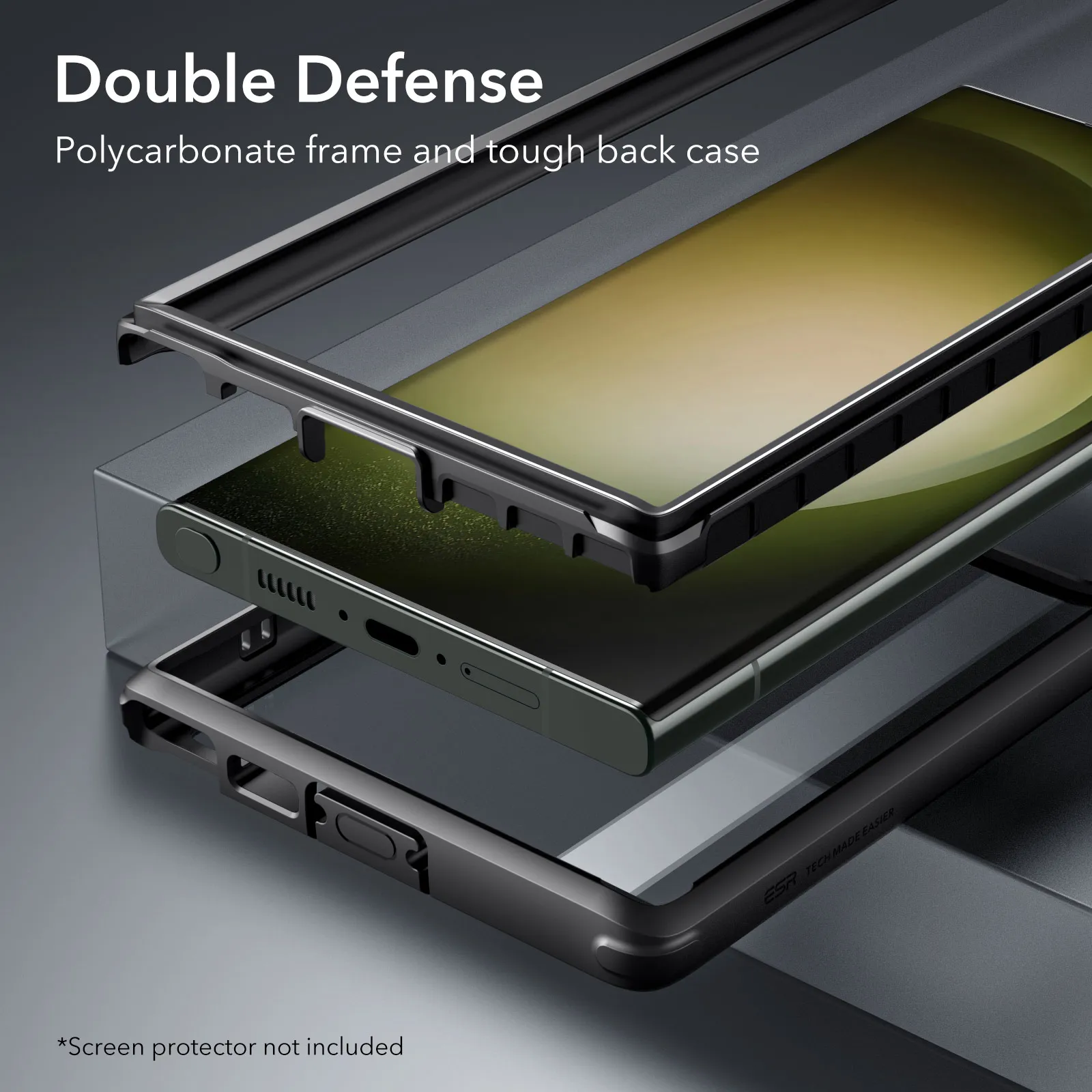 Esr Case For Samsung Galaxy S23 Ultra Camera Kickstand Case For