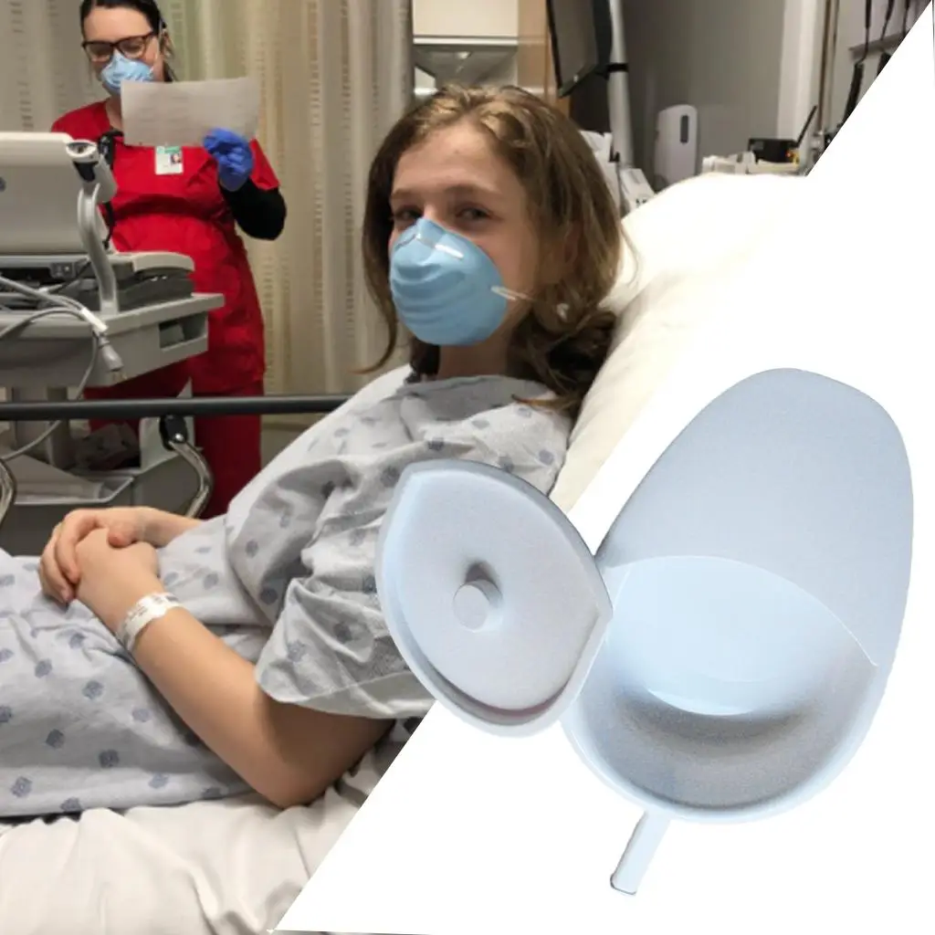 Bed Bedridden Patient Heavy Duty Bed Pans for Females Easy to Clean for Home Bedpan Emergency Device 2