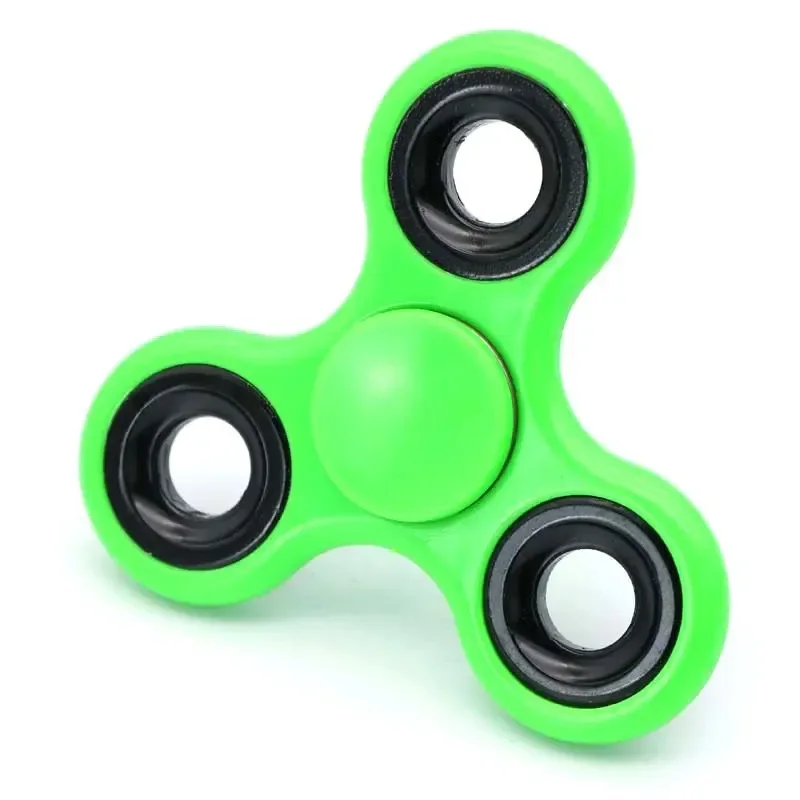 ABS Fidget Spinner EDC Spinner For Autism ADHD Anti Stress Tri-Spinner High Quality Adult Kids Funny Toys 4