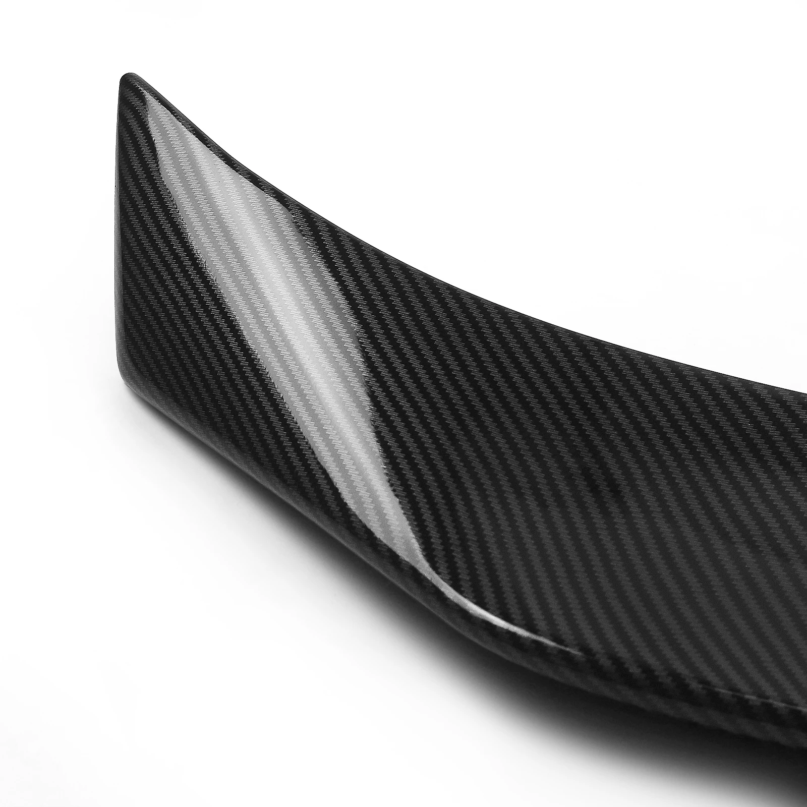 Car Rear Trunk Spoiler Wing High Kick Style Splitter Lip Guard Trunk Flap Duckbill For Lexus IS200 IS250 IS350 IS300 2014-2020