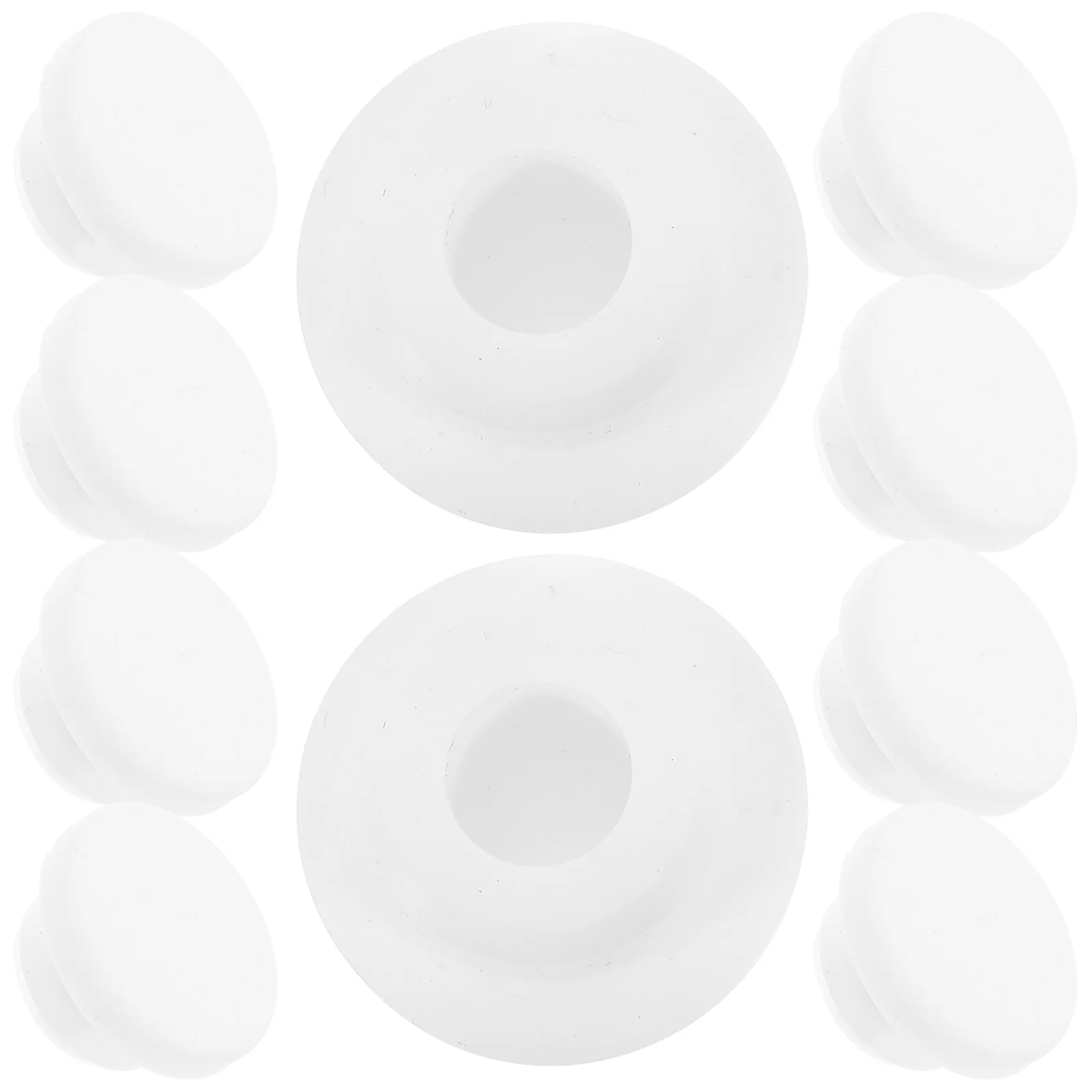 

10 шт., пластиковые заглушки для слива раковины