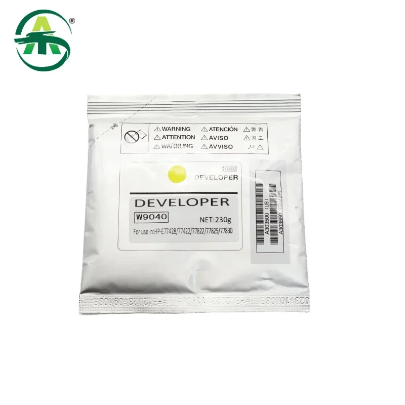 W9040 Developer for HP E77822 77825 72530 77830 77840 77850 77860 78223 Developer Powder CMYK/230g
