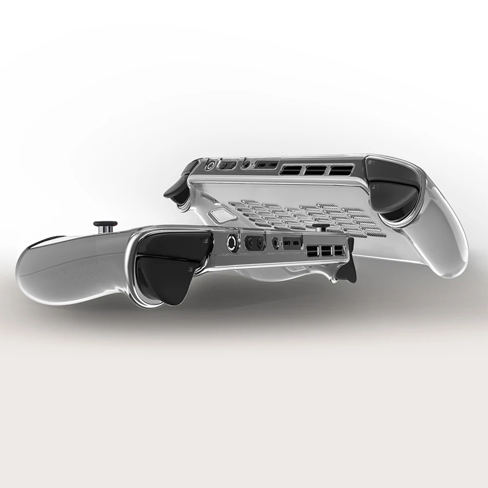 For Lenovo Legion Go S Console TPU Clear Case Breathable Cooling Shell Shockproof Protection Case Anti-Scratch Protector Cover