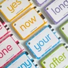 220 Sight Words Flashcards with Pictures and Sentences, 5 Levels High Frequency Words Vocabulary Building Kids Teaching Aids 6