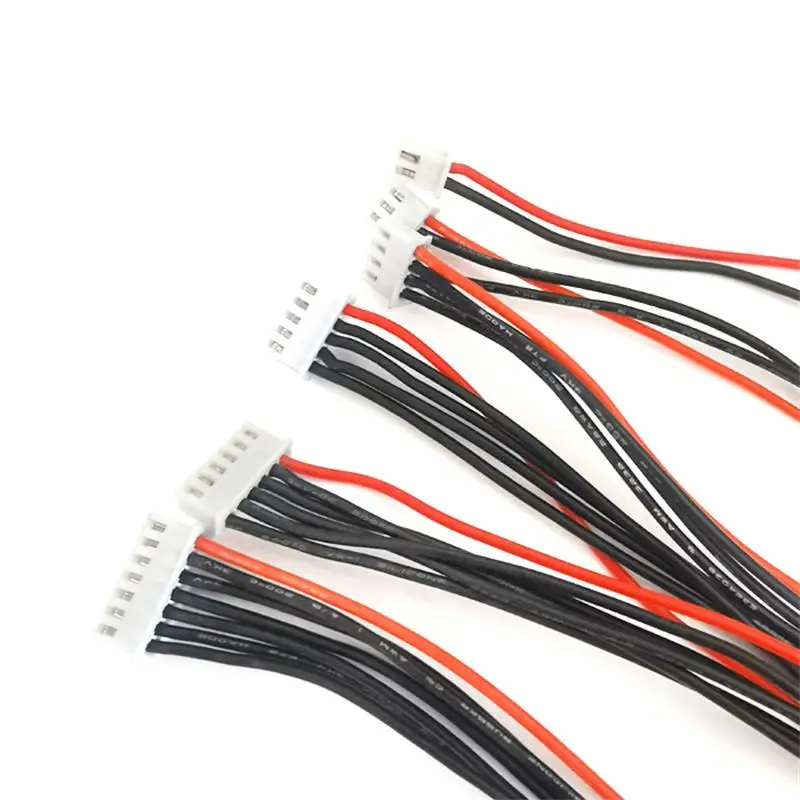 Connecteur JST-XH mâle et femelle du câble d'extension Lipo pour chargeur RC, fils de 20cm
