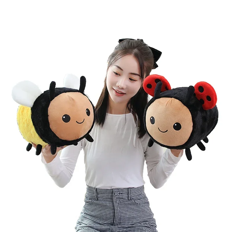 Peluche Mariquita Gigante - 60 Cm (23.6 Pulgadas), Suave, De Algodón PP, Ideal Para Abrazar Y Regalar
