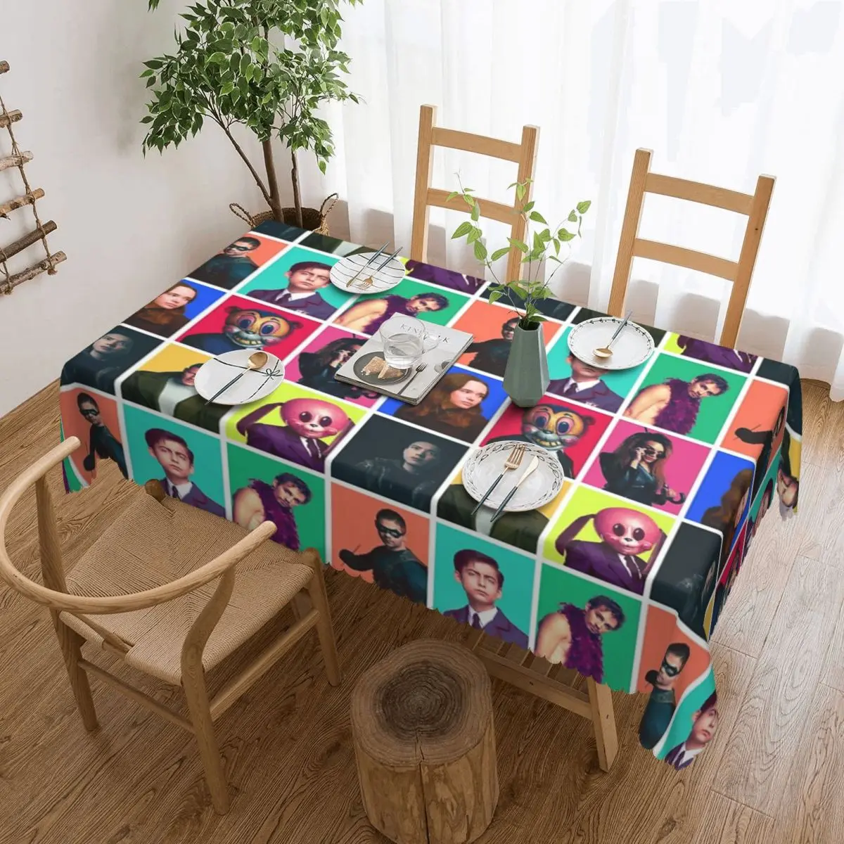 The Umbrella Academy-Personaggio Tovaglia Tavolino Tavoli Da Pranzo Decorazione Di Nozze Tavolo Da Pranzo Tovaglia