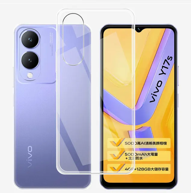 Vivo Y15 Vivo Y17 Glass Cover Screen Protector Vivo Y 15 Back