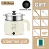 Electric Cooking Machine 220V Household Hot Pot Rice Cooker Non-stick Pan Multi-function 6