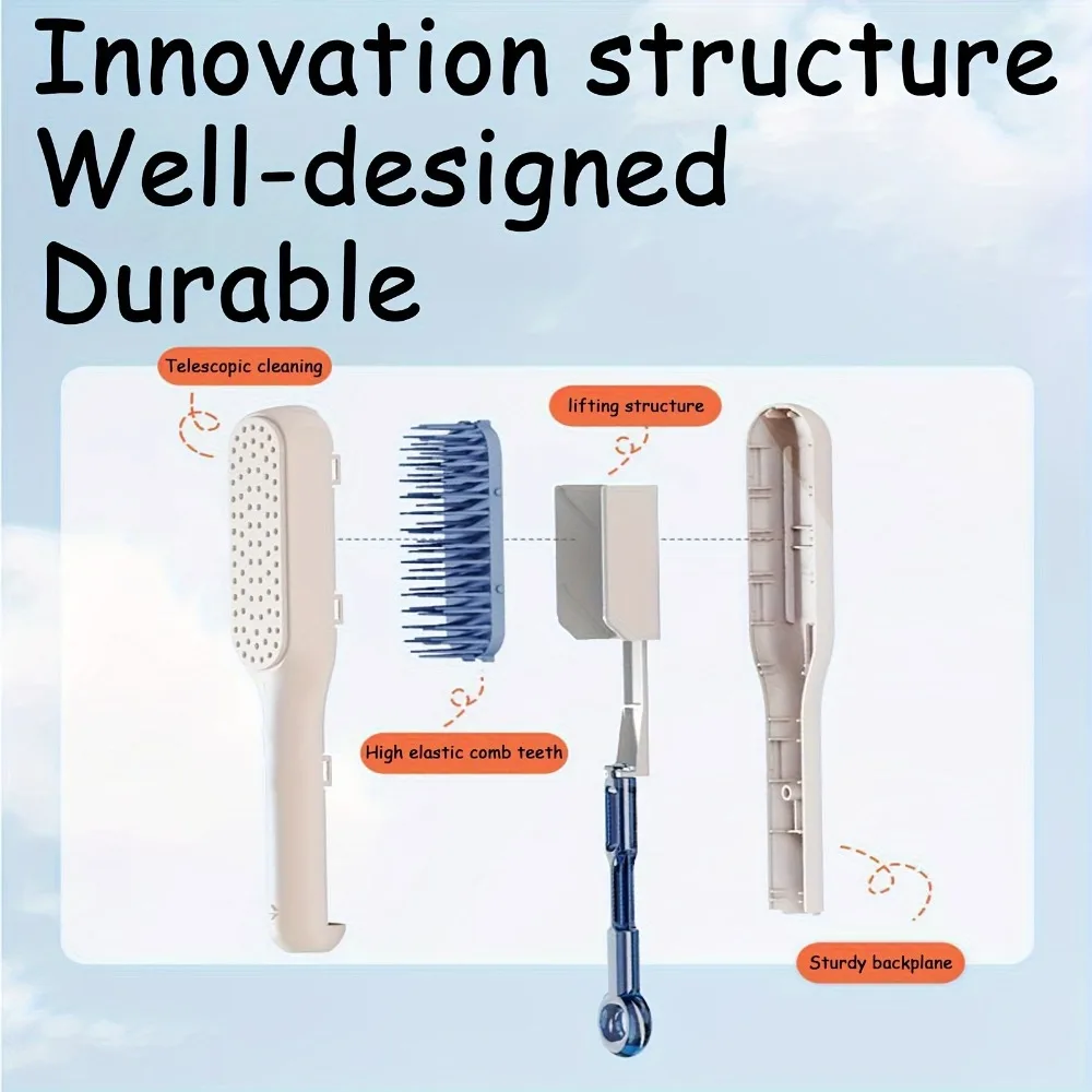 Magic Self-cleaning Hair Massage Comb