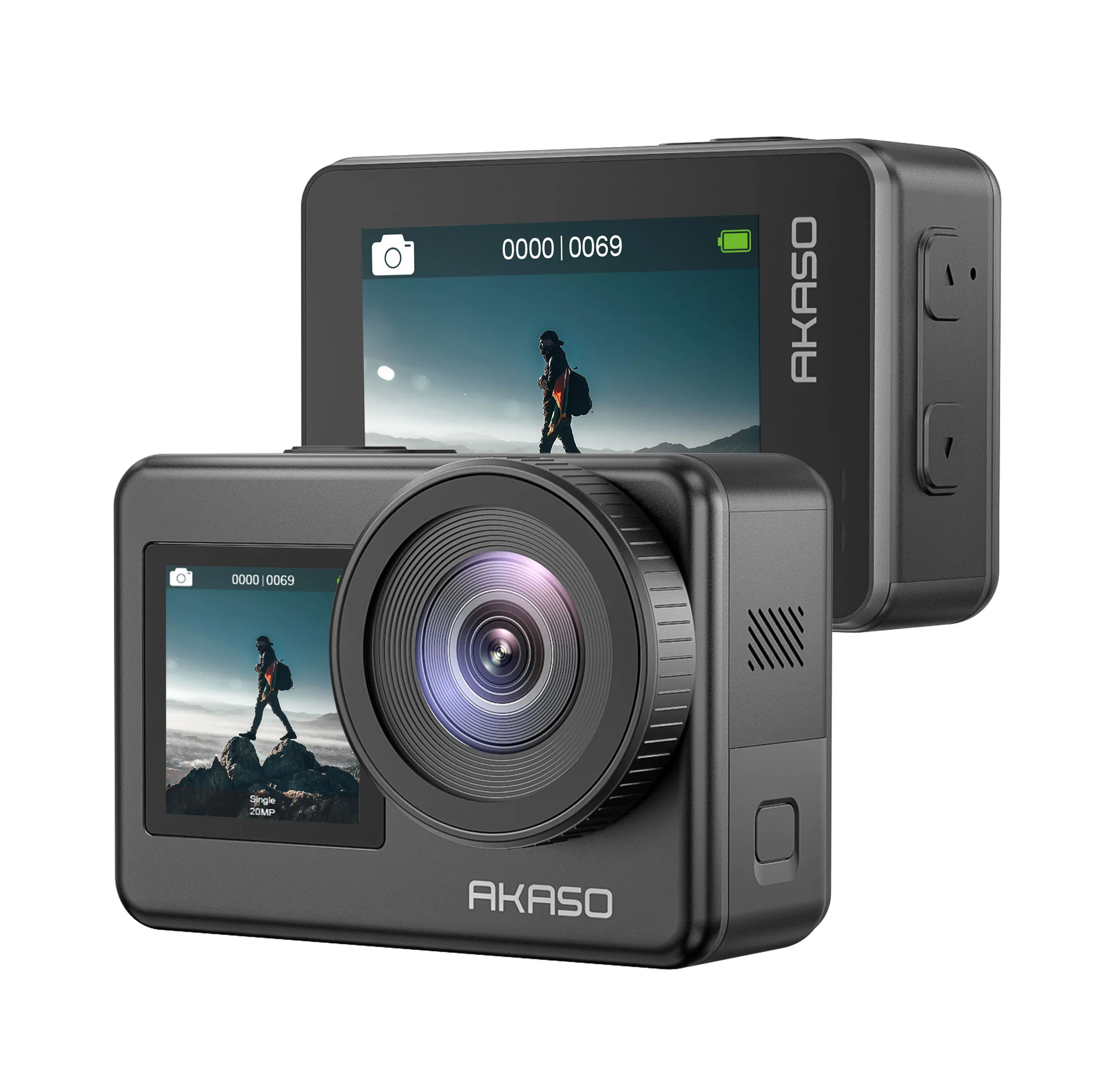 

AKASO brave 7 External Mic For Thieye V5 Price In Bangladesh Gimbal Adaptor Mount Plate Scope Holder By Side Action Camera