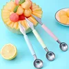 Multi Function Fruit Carving Knife Watermelon Baller Ice Cream Dig Ball Scoop Spoon Baller Kitchen DIY Cold Dishes Tools Gadgets 3
