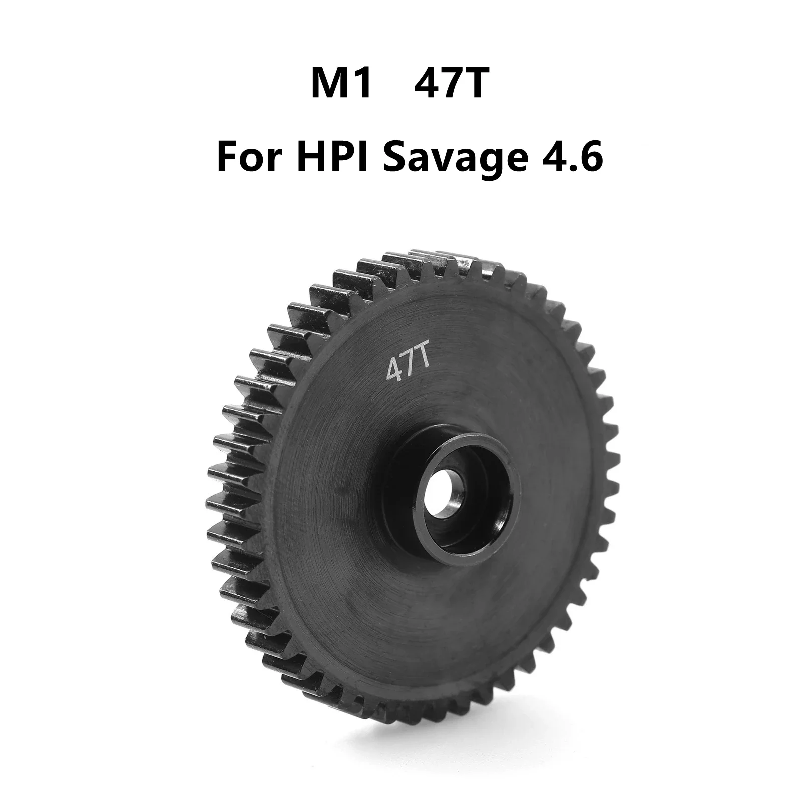 

PigRC Metal M1 47T основное прямоугольное зубчатое колесо 77127 76937 для 1/8 радиоуправляемого автомобиля HPI Savage 4,6