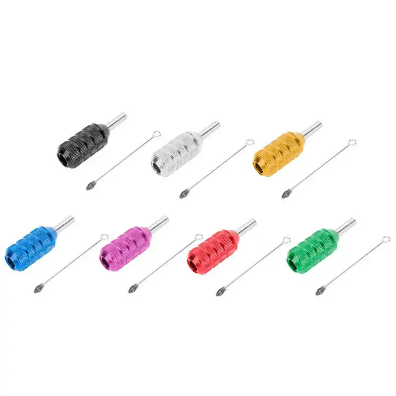 Tattoo Needles Cartridge Grips 25mm Tattoo Machine Grip Aluminum Alloy Cartridge Needles