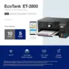 EcoTank ET-2800 Wireless Color All-in-One Cartridge-Free Supertank Printer with Scan and Copy â€“ The Ideal Basic Home- Black 4