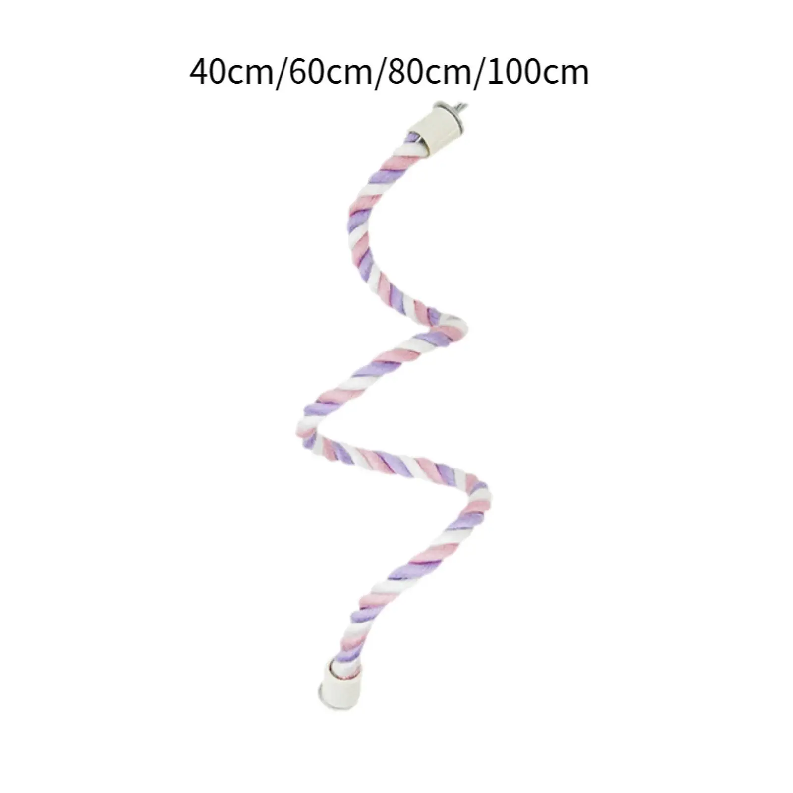 Rope Perch for Bird Cages Spiral Rope Perch Ladders Climbing Cage Stand Pole Rope Perch for Bird Cages Spiral Rope Perch Ladders Climbing Cage Stand Pole